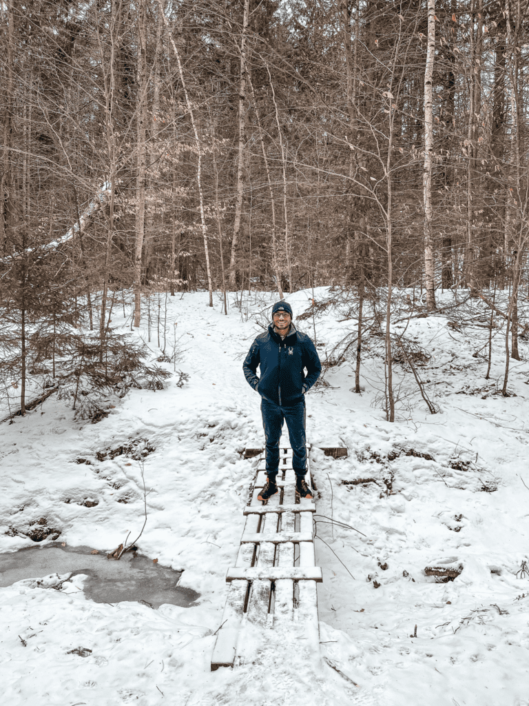 vermont hiking winter