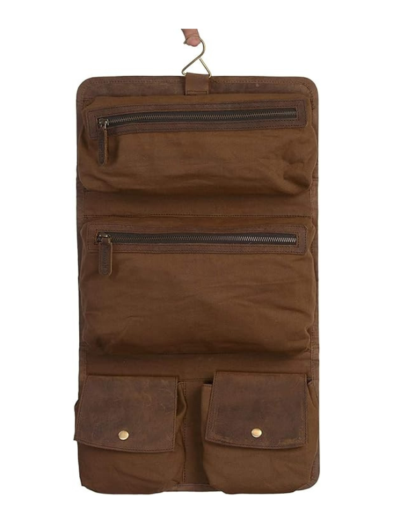 Leather Hanging Tolietry