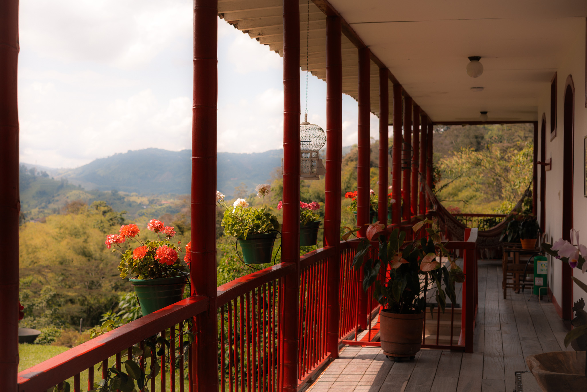 Hacienda Venecia Main House Porch