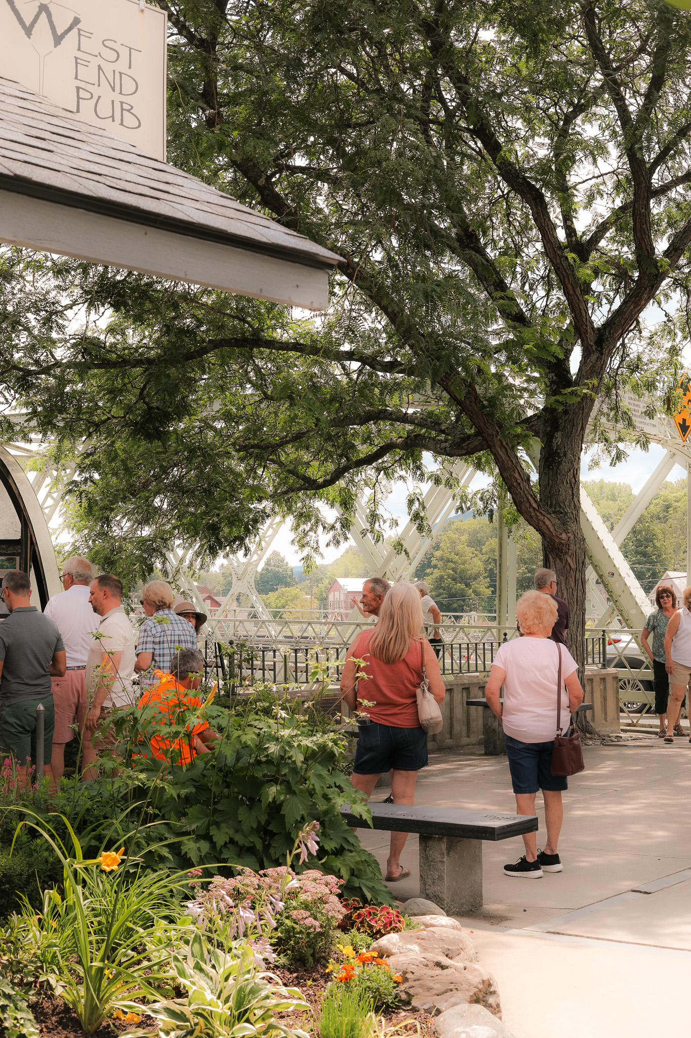 Shelbourne Falls Bridge Of Flowers