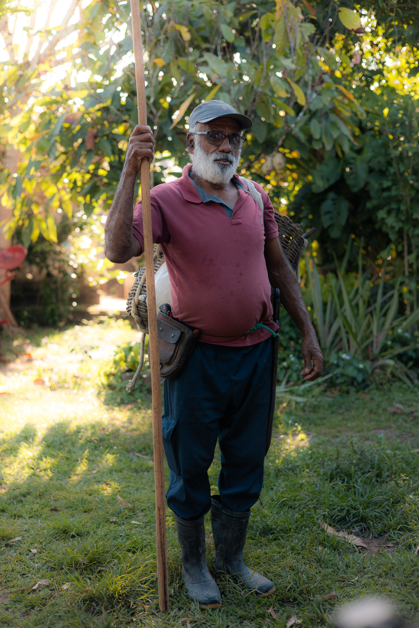 Mr Osvaldo Tour Cocoa Sustainable Farmer