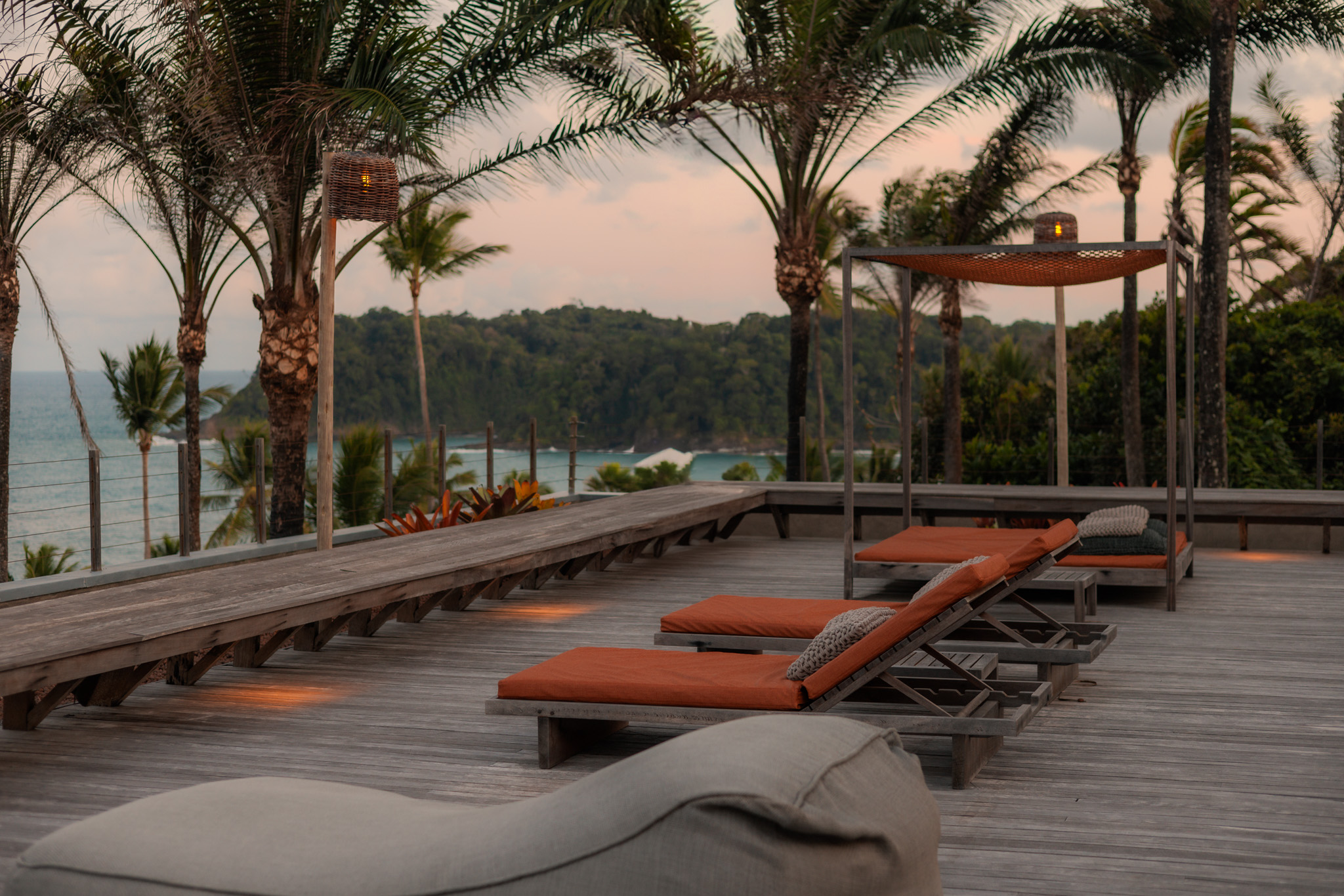 Sunset On Rooftop Travel To Brazil