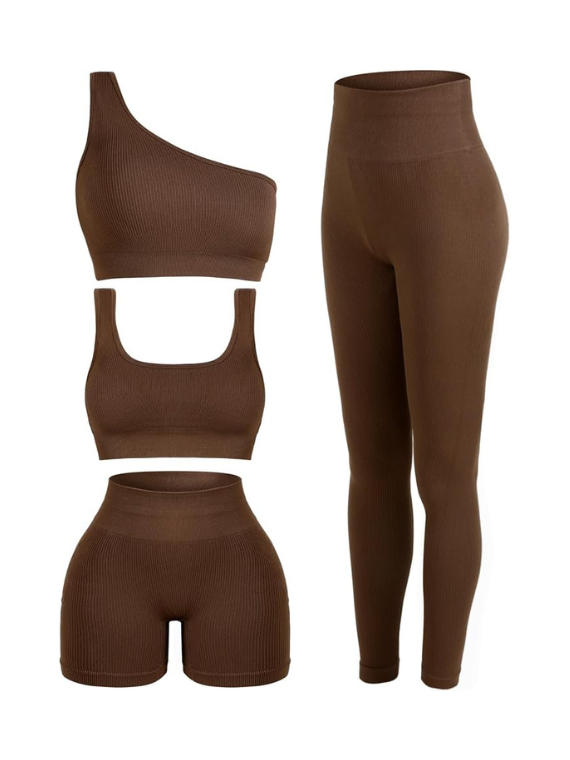 Espresso Brown Workout Set