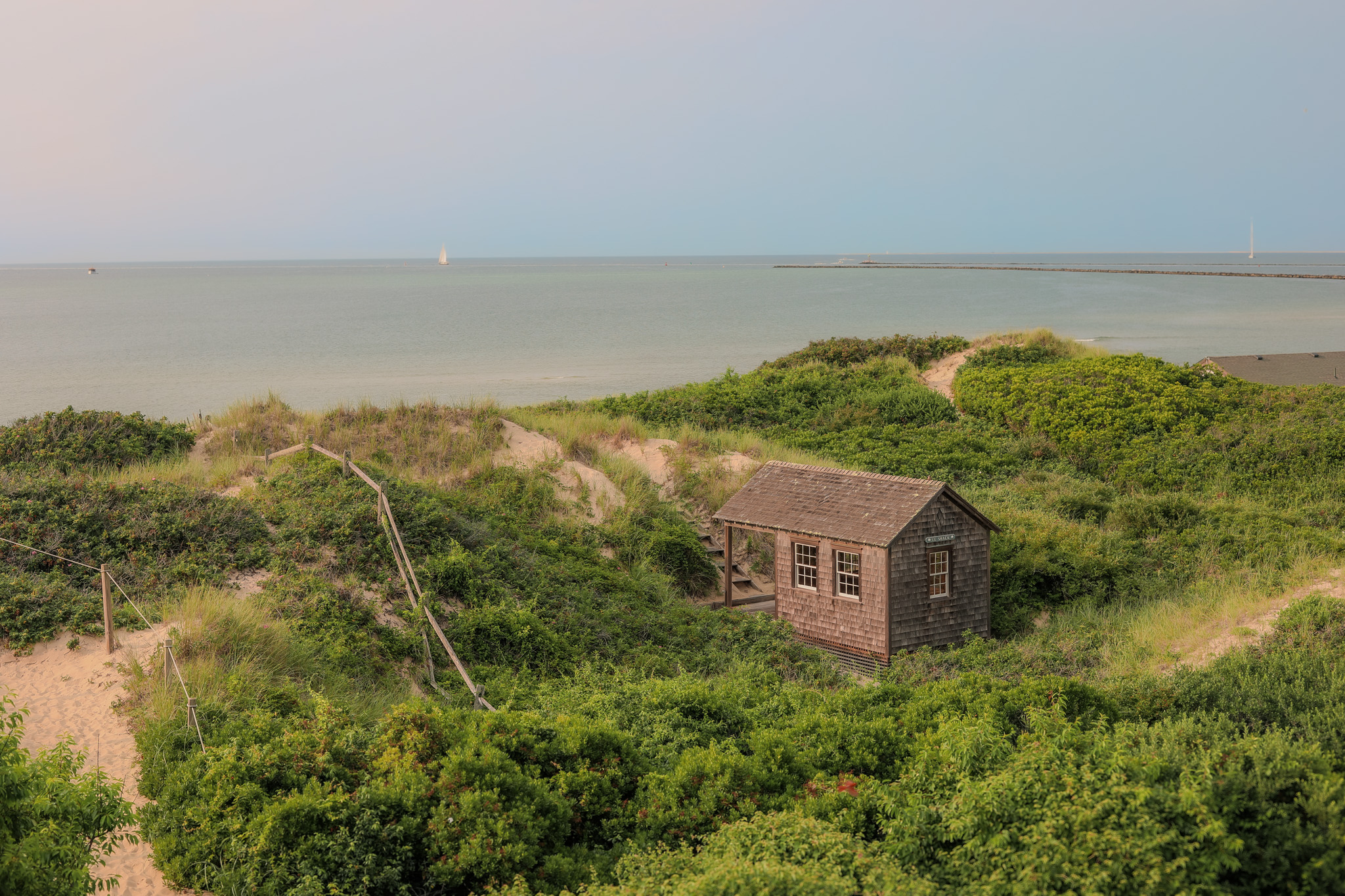 Nantucket beach shack