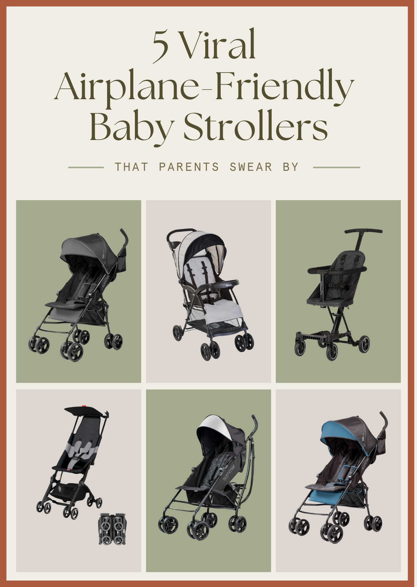 Viral baby strollers