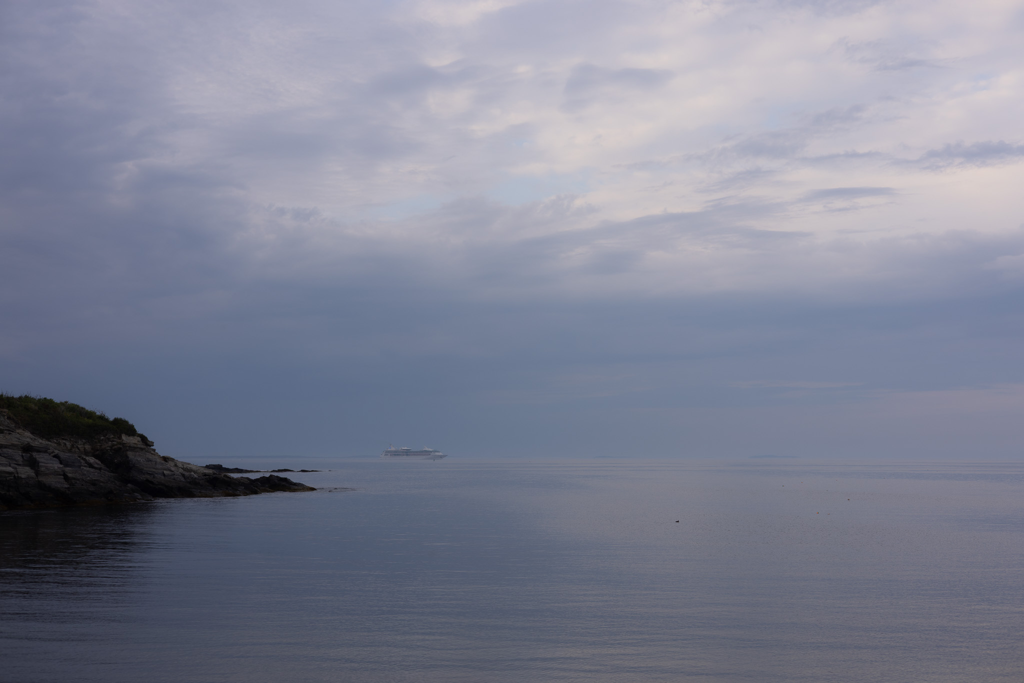 Shades of blue maine